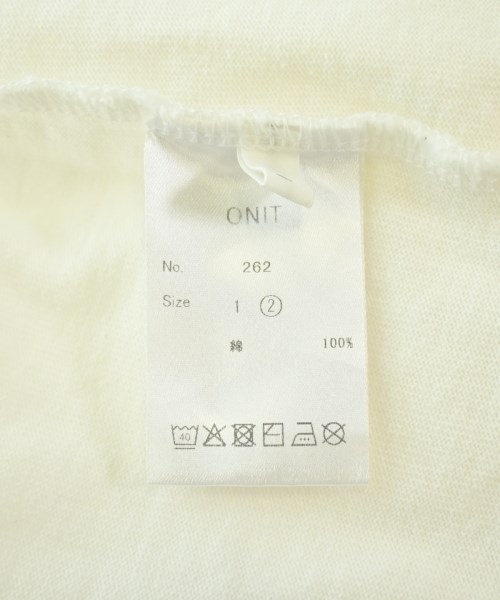 ONIT（オニット）Tシャツ・カットソー 白 サイズ:2(M位) レディース/2200714832050