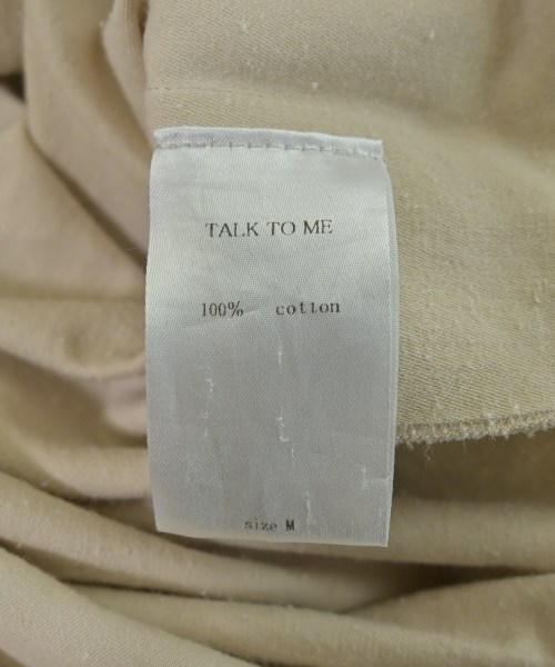 TALK TO ME（トークトゥーミー）ワンピース ベージュ サイズ:M レディース/2200729835077