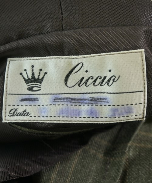 Sartoria Ciccio（サルトリアチッチオ）テーラードジャケット カーキ サイズ:-(L位) メンズ/2200732162160