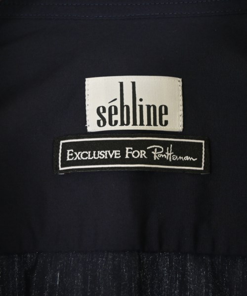 Sebline（セブリン）ブラウス 紺 サイズ:S レディース/2200709090182