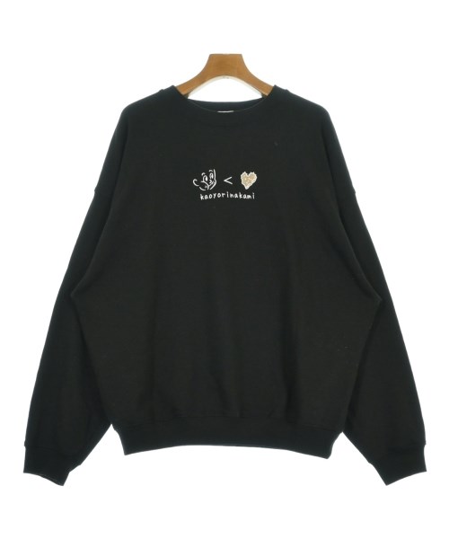 KAOYORINAKAMI(カオヨリナカミ)スウェット 黒 サイズ:XL/2200695545048
