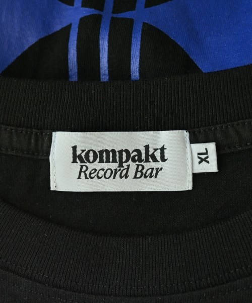 Kompakt Record Bar（コンパクトレコードバー）Tシャツ・カットソー 黒 サイズ:XL メンズ/2200714719078