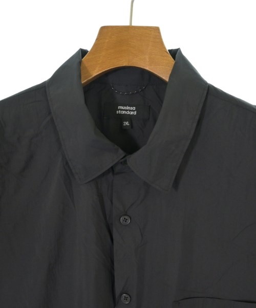 musinsa standard（ムシンサスタンダード）カジュアルシャツ 黒 サイズ:2XL メンズ/2200700737086