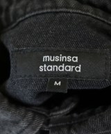 musinsa standard（ムシンサスタンダード）カジュアルシャツ 黒 サイズ:M メンズ/2200712362016
