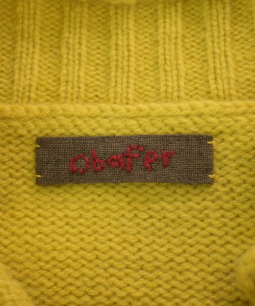 obafer（オバファー）ニット・セーター 黄 サイズ:F メンズ/2200714410067