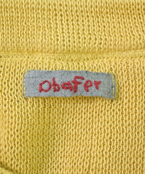 obafer（オバファー）ニット・セーター 黄 サイズ:S メンズ/2200714410166