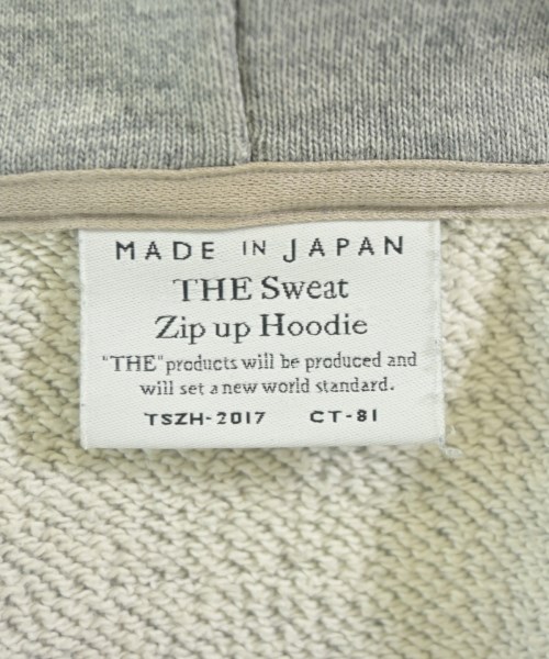 THE Sweat Zip up Hoodie（ザスウェットジップアップフーディー）パーカー グレー サイズ:S メンズ/2200732133047