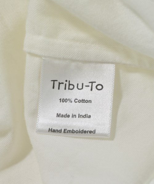 Tribu-To（トリビュート）カジュアルシャツ 白 サイズ:XS メンズ/2200697846129