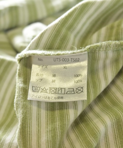 USUAL THINGS SCRUTINY（ユージュアルシングススクルーティニー）Tシャツ・カットソー カーキ サイズ:XL メンズ/2200715550656