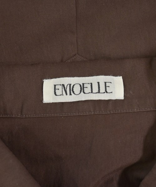 EMOELLE（エモエレ）シャツワンピース 茶 サイズ:F レディース/2200724102143