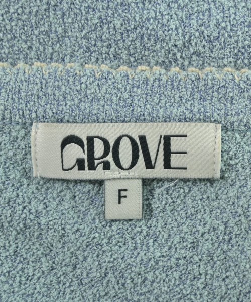 GROVE（グローブ）カーディガン 青 サイズ:F レディース/2200723116110