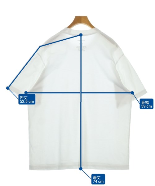 BARAILLE & GARMENTS（バライルアンドガーメンツ）Tシャツ・カットソー 白 サイズ:2XL メンズ/2200712488129