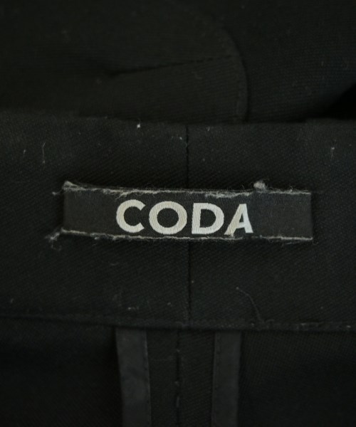 CODA（コーダ）カーゴパンツ 黒 サイズ:1(S位) メンズ/2200729188029
