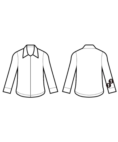 DONE（ダン）カジュアルシャツ 茶 サイズ:3XL レディース/2200735361027