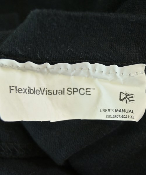 FlexibleVisual SPCE（フレキシブルヴィジュアルスペース）Tシャツ・カットソー 黒 サイズ:XL メンズ/2200714938035