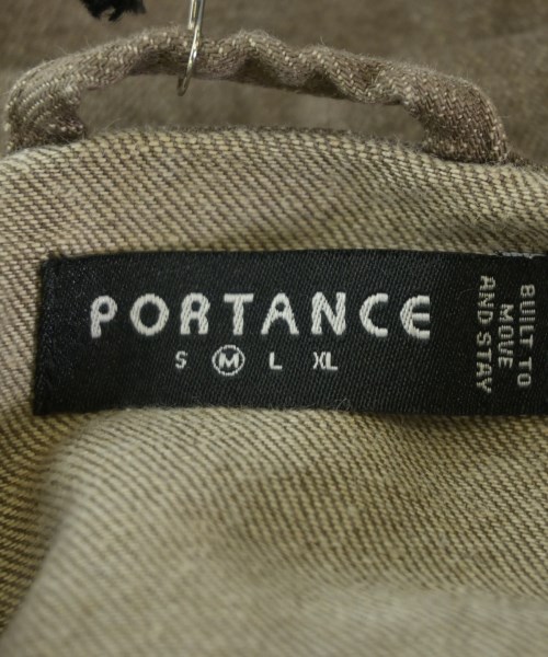 PORTANCE（ポータンス）ブルゾン 茶 サイズ:M メンズ/2200725953010