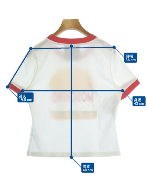 MOSCHINO COUTURE（モスキーノクチュール）Tシャツ・カットソー 白 サイズ:40(M位) レディース/2200723118107