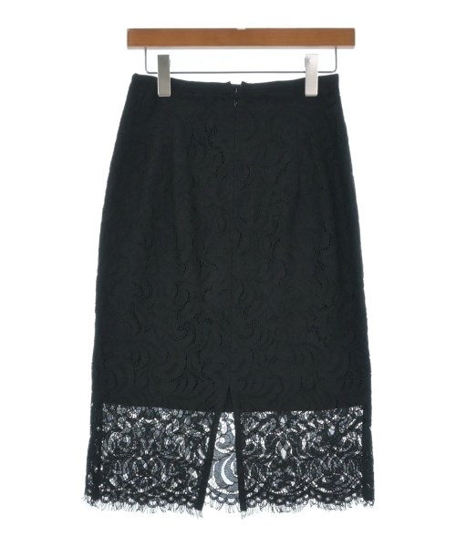 Aperi nano universe（アペリ　ナノユニバース）ひざ丈スカート 黒 サイズ:36(S位) レディース/2200634382048
