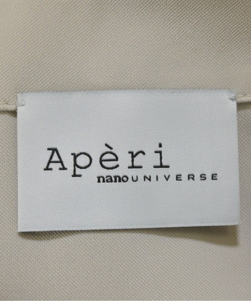 Aperi nano universe（アペリナノユニバース）ワンピース ベージュ サイズ:F レディース/2200669710021