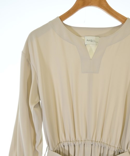 Aperi nano universe（アペリナノユニバース）ワンピース ベージュ サイズ:F レディース/2200669710021