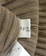 Aperi nano universe（アペリナノユニバース）ワンピース 茶 サイズ:F レディース/2200676614039