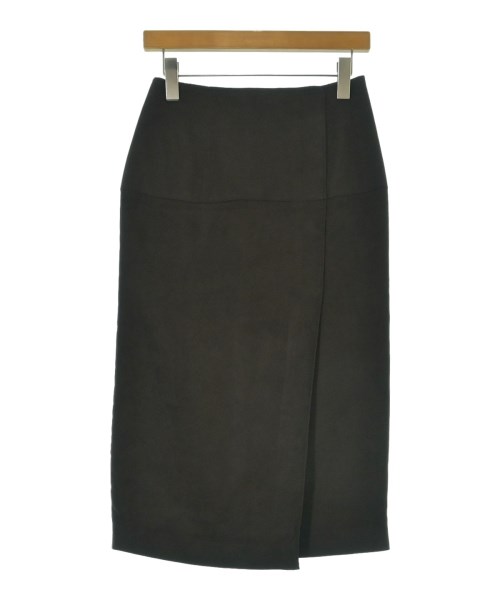 Aperi nano universe(アペリナノユニバース)ロング・マキシ丈スカート 茶 サイズ:38(M位)/2200675962049