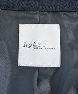 Aperi nano universe（アペリ　ナノユニバース）ノーカラージャケット 紺 サイズ:36(S位) レディース/2200643374027
