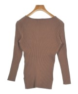 Aperi nano universe（アペリ　ナノユニバース）ニット・セーター 茶 サイズ:36(S位) レディース/2200643813069