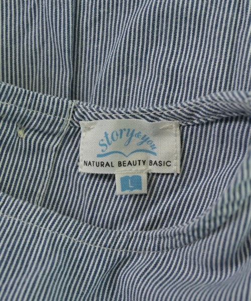 NATURAL BEAUTY BASIC（ナチュラルビューティーベーシック）ワンピース（その他） 紺 サイズ:115-125(7T-8T) キッズ/2200650414150