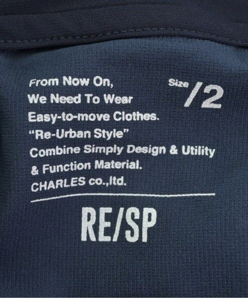 RE/SP（アールイーエスピー）パーカー 紺 サイズ:2(140cm位) キッズ/2200612179134