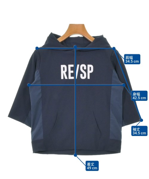 RE/SP（アールイーエスピー）パーカー 紺 サイズ:2(140cm位) キッズ/2200612179134