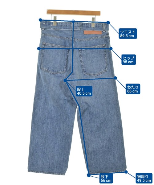 JIL SANDER +（ジルサンダープラス）デニムパンツ 紺 サイズ:31(M位) メンズ/2200635398031