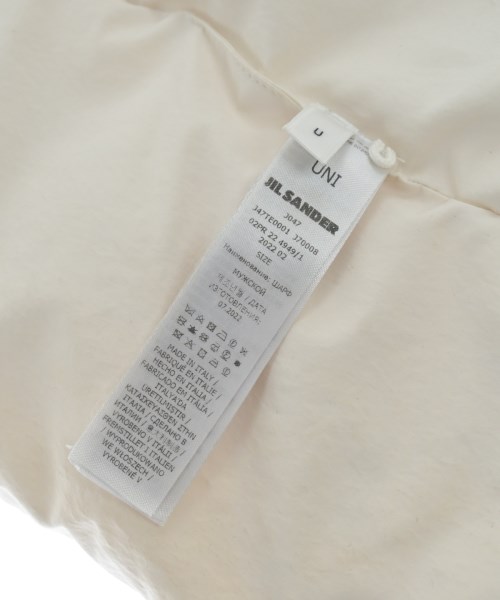 JIL SANDER +（ジルサンダープラス）マフラー 白 サイズ:- レディース/2200635097125
