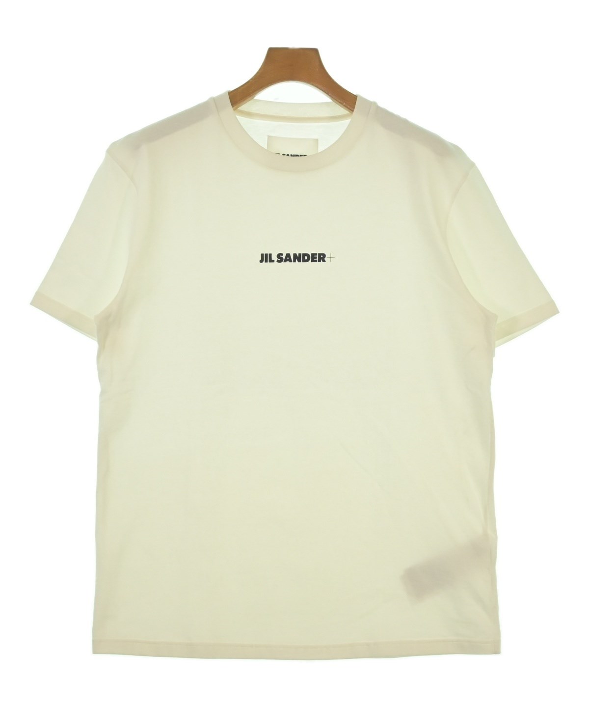JIL SANDER+ ホワイト Tシャツ　本物保証　Lサイズ JIL SANDER +（ジルサンダープラス）Tシャツ・カットソー 白 サイズ:S