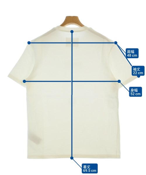 JIL SANDER +（ジルサンダープラス）Tシャツ・カットソー 白 サイズ:S メンズ/2200639663142