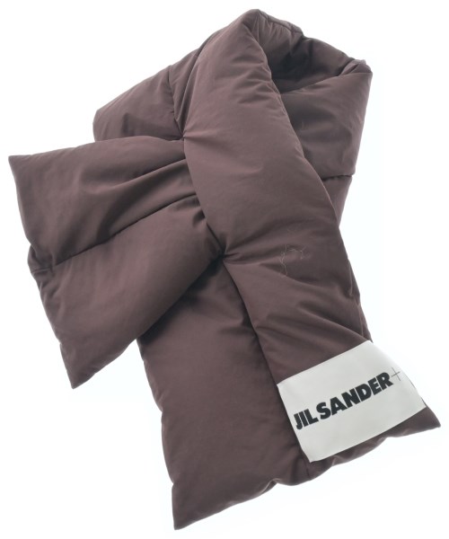 JIL SANDER +(ジルサンダープラス)マフラー 赤 サイズ:-/2200640295134