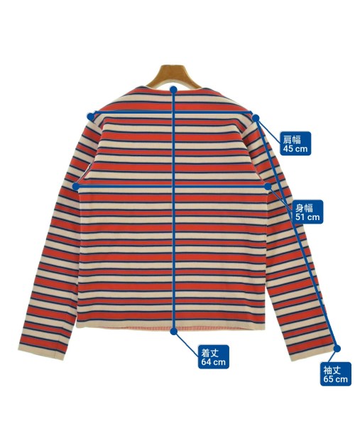 JIL SANDER +（ジルサンダープラス）Tシャツ・カットソー 赤 サイズ:44(S位) メンズ/2200642626035