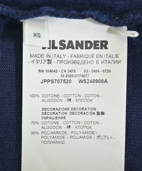 JIL SANDER +（ジルサンダープラス）パーカー 紺 サイズ:XS レディース/2200644358293