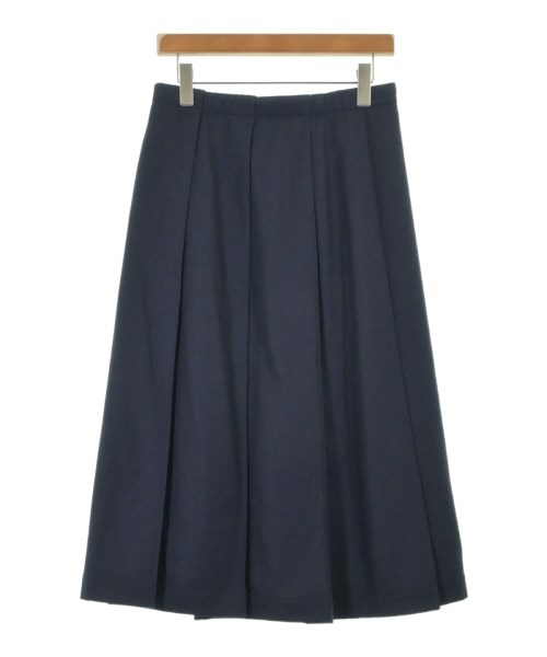 JIL SANDER +（ジルサンダープラス）ロング・マキシ丈スカート 紺 サイズ:34(XXS位) レディース/2200592035192