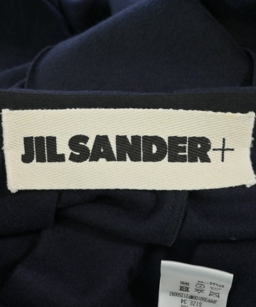 JIL SANDER +（ジルサンダープラス）ロング・マキシ丈スカート 紺 サイズ:34(XXS位) レディース/2200592035192
