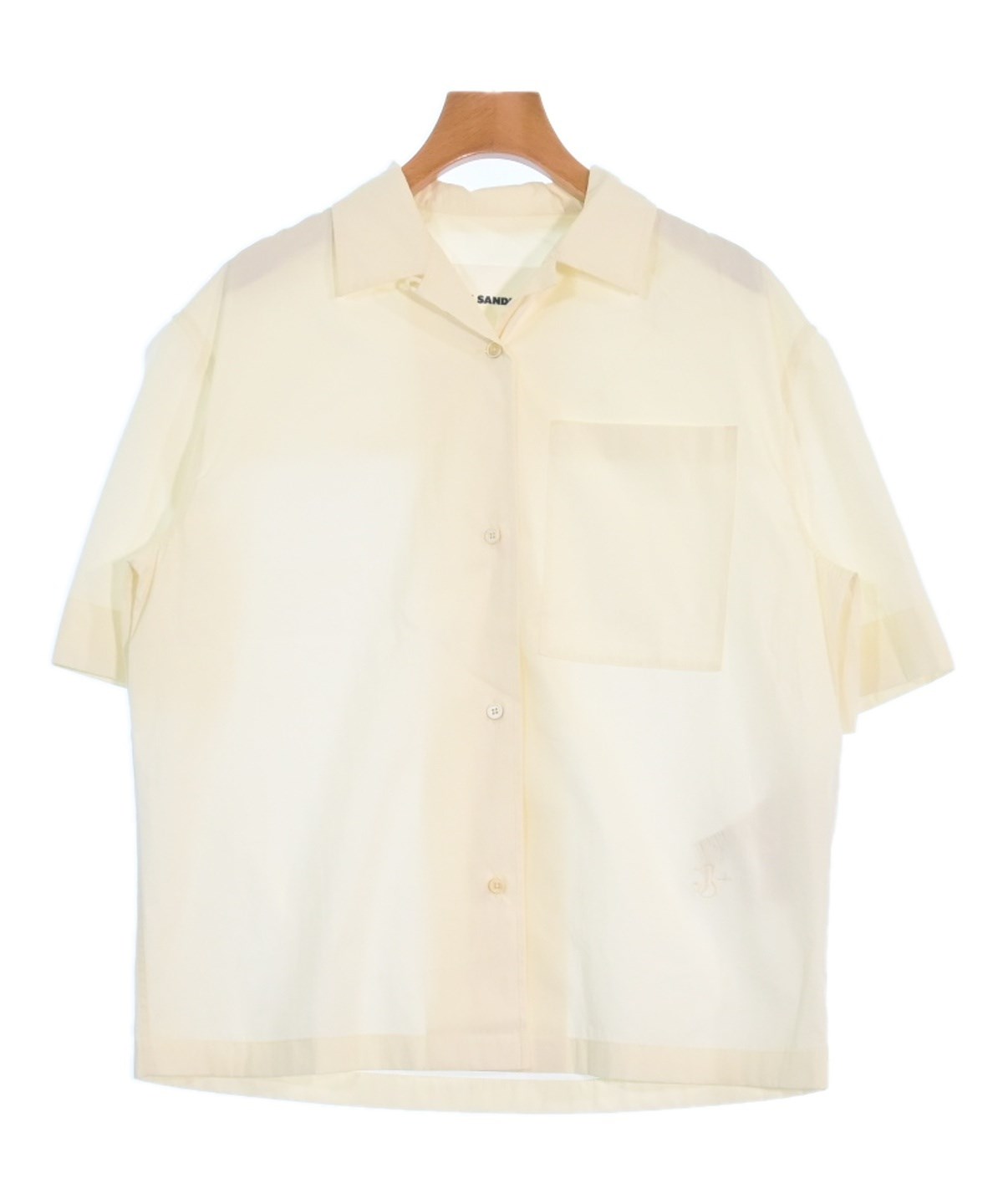 SALT+JAPAN カジュアルシャツ レディース ソルトプラスジャパン 中古　古着 JIL SANDER +（ジルサンダープラス）カジュアルシャツ 白 サイズ