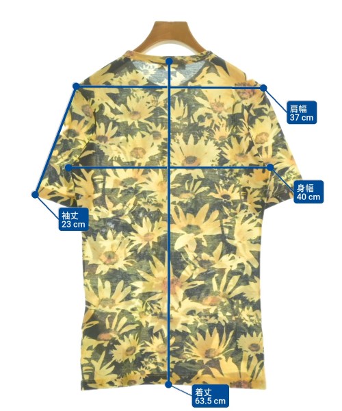 JIL SANDER +（ジルサンダープラス）Tシャツ・カットソー 黄 サイズ:S レディース/2200623955031