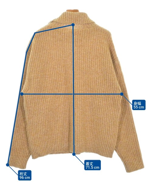 JIL SANDER +（ジルサンダープラス）ニット・セーター ベージュ サイズ:XS メンズ/2200626558031