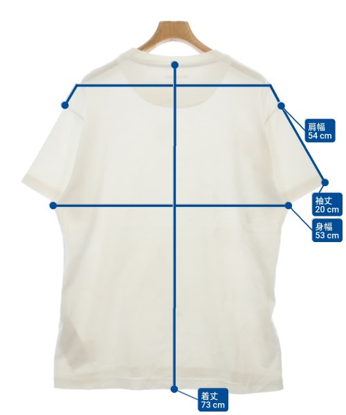 JIL SANDER +（ジルサンダープラス）Tシャツ・カットソー 白 サイズ:XL メンズ/2200626691011