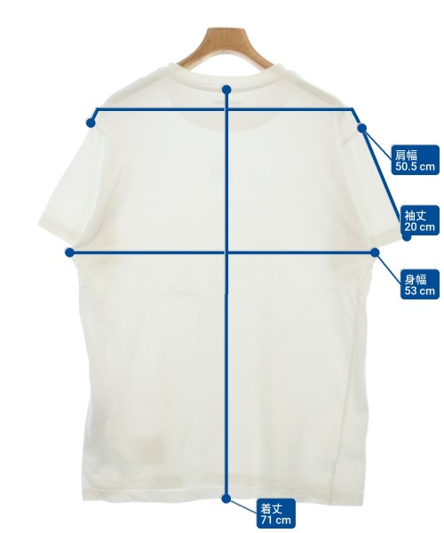 JIL SANDER +（ジルサンダープラス）Tシャツ・カットソー 白 サイズ:XXL メンズ/2200626691028
