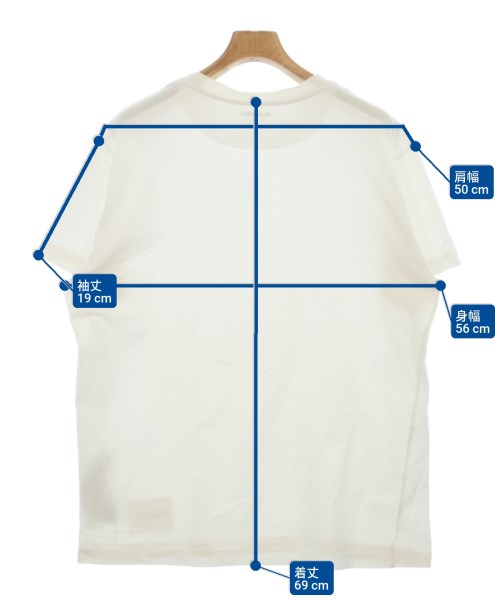 JIL SANDER +（ジルサンダープラス）Tシャツ・カットソー 白 サイズ:XXL メンズ/2200626691035