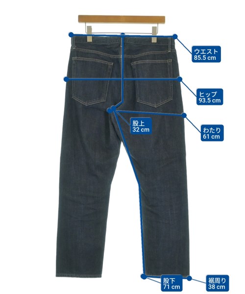 JIL SANDER +（ジルサンダープラス）デニムパンツ 紺 サイズ:32(L位) メンズ/2200626691042