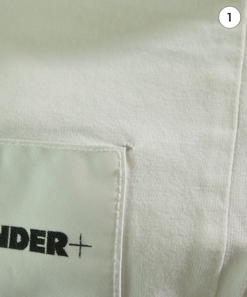 JIL SANDER +（ジルサンダープラス）Tシャツ・カットソー 白 サイズ:L メンズ/2200627796173