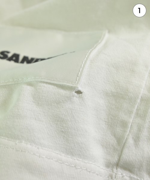 JIL SANDER +（ジルサンダープラス）Tシャツ・カットソー 白 サイズ:L メンズ/2200627796180
