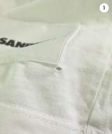 JIL SANDER +（ジルサンダープラス）Tシャツ・カットソー 白 サイズ:L メンズ/2200627796180